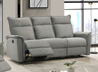 Sahara 3-Piece Recliner Set - Grey - Open Box