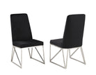Ariela Velvet Dining Chair (Set of 2) - Open Box