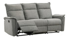 Sahara 3-Piece Recliner Set - Grey - Open Box
