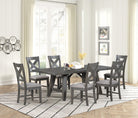 Jordan Extendable Dining Table - Grey - Open Box