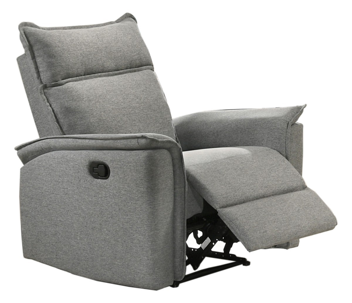 Sahara 3-Piece Recliner Set - Grey - Open Box