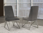 Ariela Velvet Dining Chair (Set of 2) - Open Box