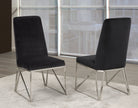 Ariela Velvet Dining Chair (Set of 2) - Open Box
