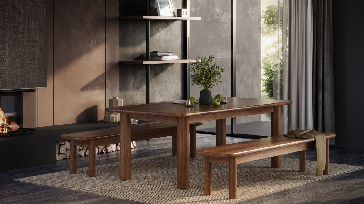 Richmond Accent Bench - Acacia Brown - Open Box