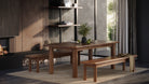 Richmond Accent Bench - Acacia Brown - Open Box