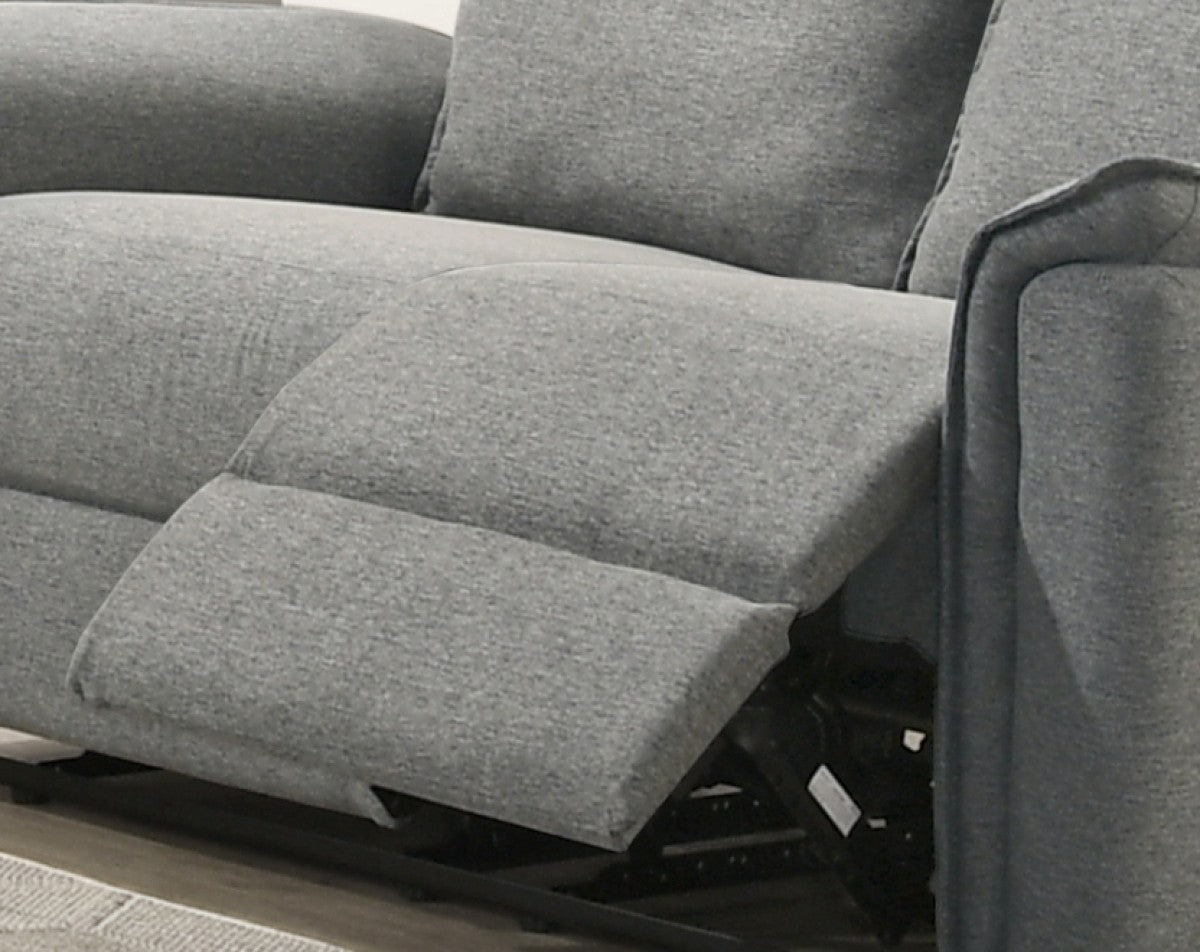 Sahara 3-Piece Recliner Set - Grey - Open Box